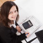 Portrait Of Happy Businesswoman